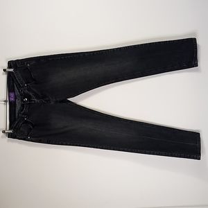 U-51 Faded Black Jeans Straight Leg Size 13/14 Junior